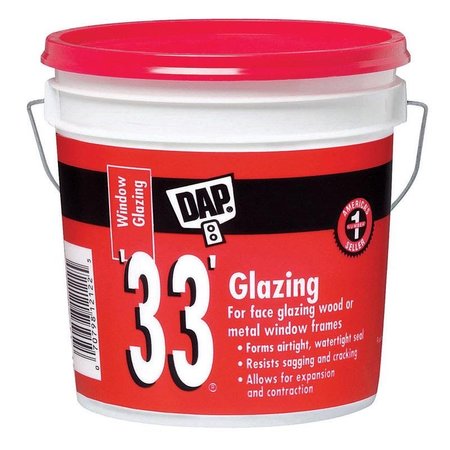 Dap White Glazing Compound 1 gal 7079812019